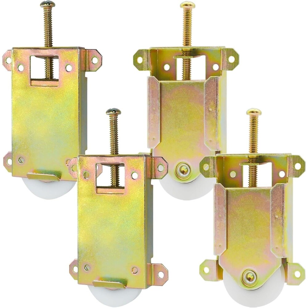 4 Pack Sliding Mirror Closet Door Rollers Replacement Hardware W8020C